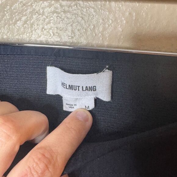 Helmut Lang Pants Women's Medium Black Leggings Casual - Picture 6 of 10